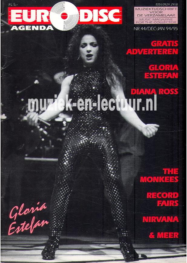 Euro Disc Agenda december/ januari '94-'95 nr. 44 Euro Disc Agenda december/ januari '94-'95 nr. 44